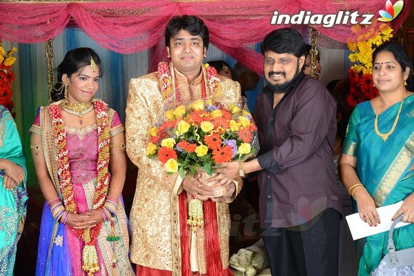 Superstar @ PRO Diamond Babu's Son wedding